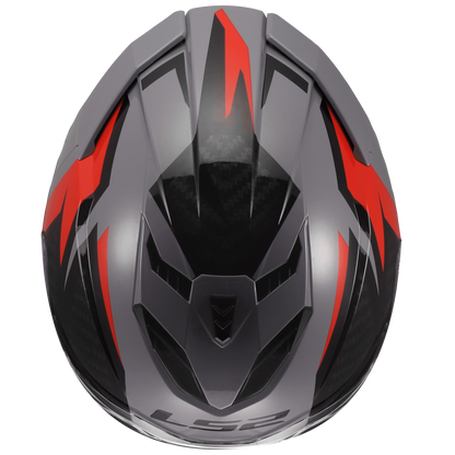LS2 FF818 Storm III dynamo grijs rood