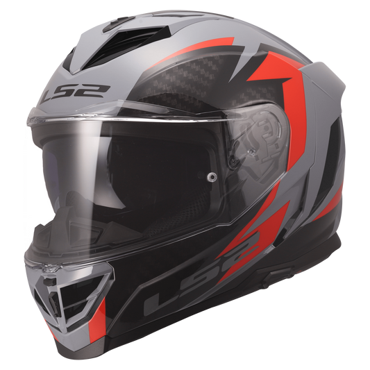 LS2 FF818 Storm III dynamo grijs rood