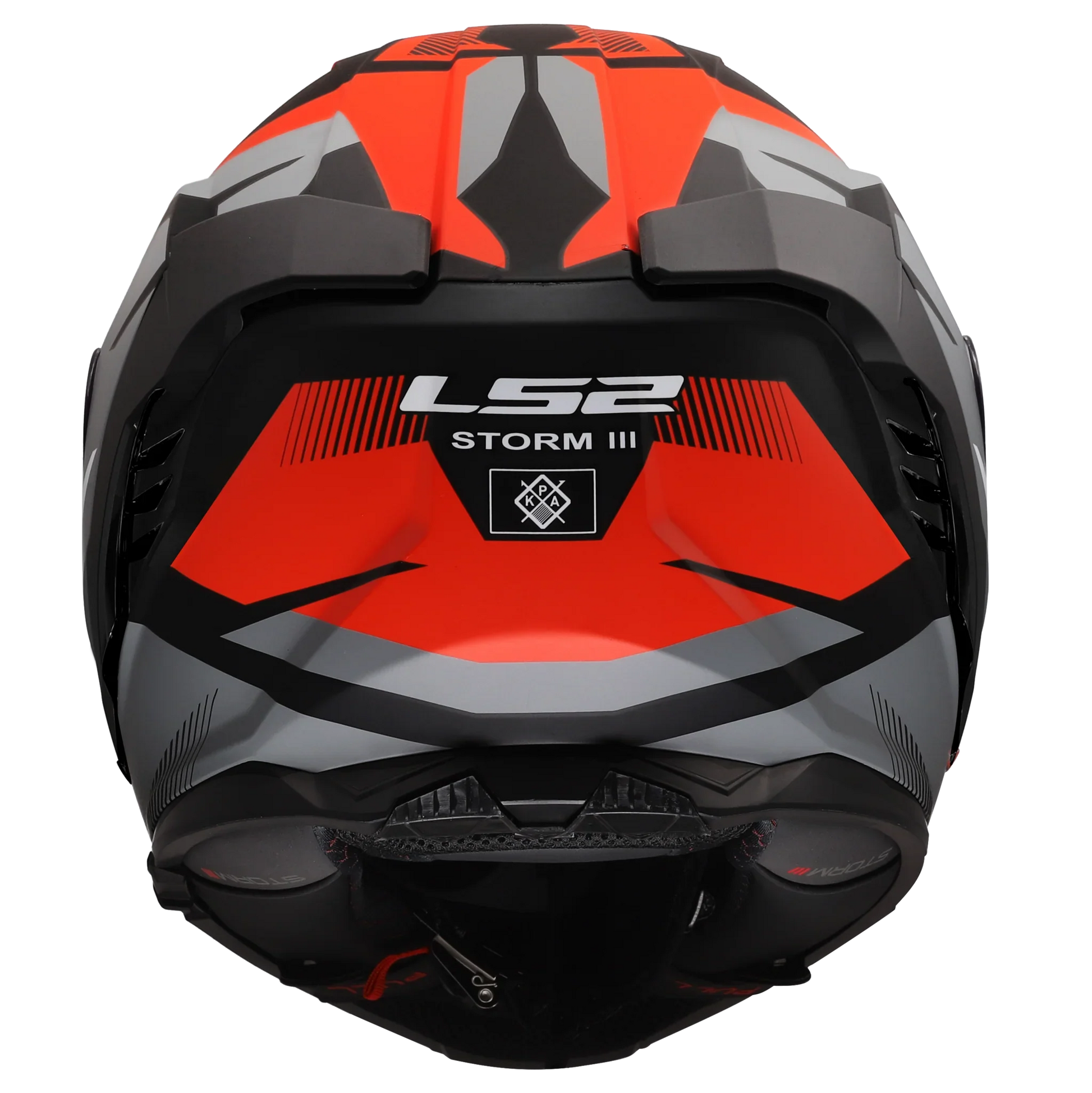 LS2 FF818 Storm III Komai zwart/rood - KartKings