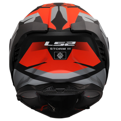 LS2 FF818 Storm III Komai zwart/rood - KartKings