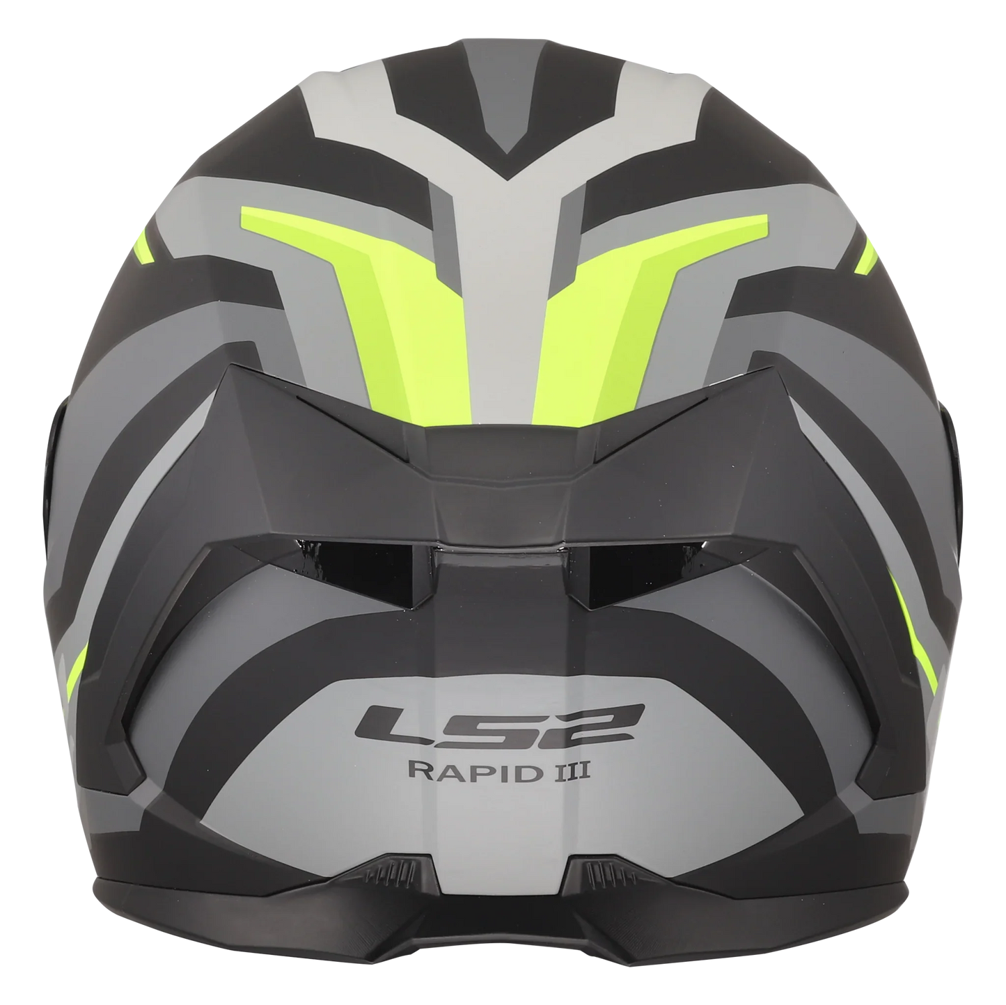 LS2 FF820 Rapid III Hyper matt zwart / fluor geel - KartKings