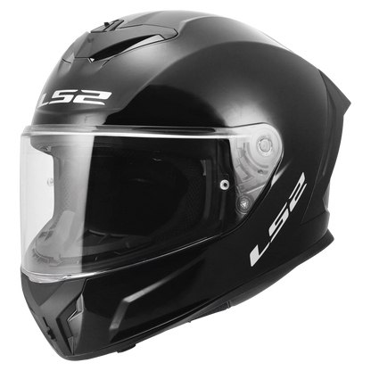 LS2 FF820 Rapid III Solid glans zwart - KartKings