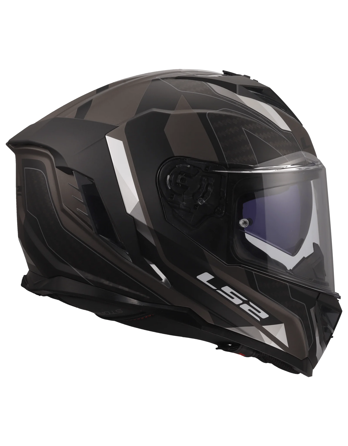 LS2 FF818 STORM III SPORTY Zwart / Grijs