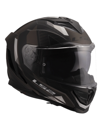 LS2 FF818 STORM III SPORTY Zwart / Grijs