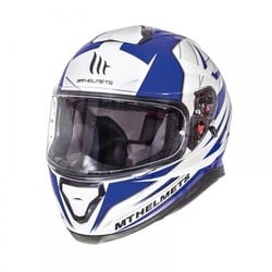 Casques MT Thunder 3 Bleu / blanc