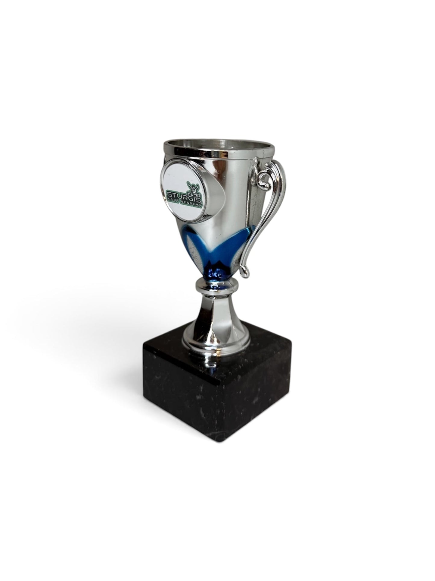 Sturgis kart academy beker 13 cm blauw