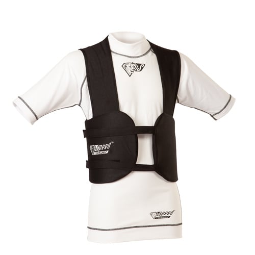 Gilet Speed rib noir