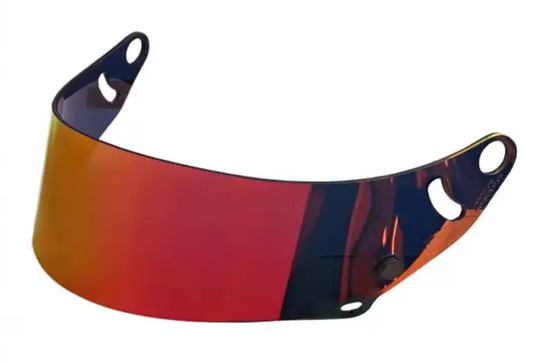 Visière FK pour Arai CK-6 rouge antibuée