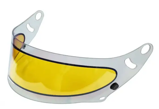 Visière FK pour Arai CK-6, visière anti-pluie jaune antibuée