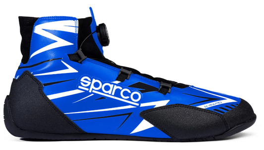Sparco K-rapid FIA 8877-2022 (avec attache rapide) bleu/noir/blanc