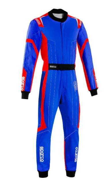Combinaison Sparco Thunder Advanced bleu/rouge