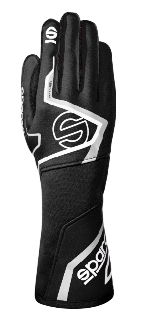 Gants de karting Sparco K-Tide+ FIA 8877-2022 noirs