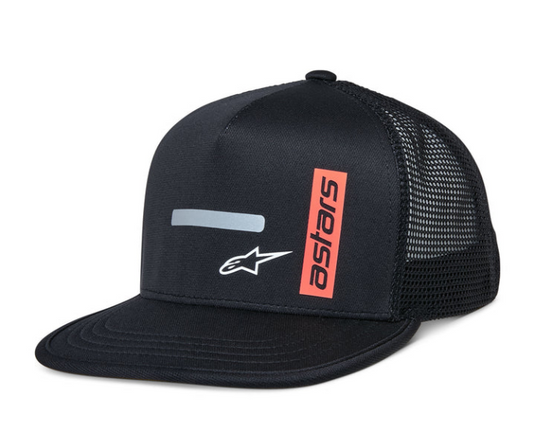 Casquette Alpinestars Alter Trucker noire/rouge