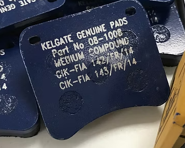 Kelgate brake pad set GTK System Medium