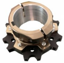 Support disque de frein arrière IPK 50MM + bague d'espacement RBS