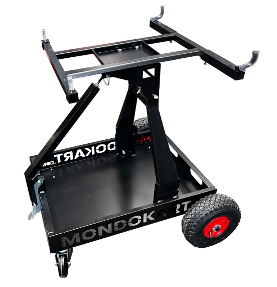 Chariot de kart inclinable