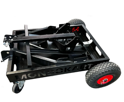 Chariot de kart inclinable
