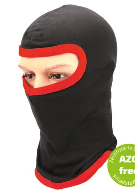 Cagoule résistante Speed racewear noire/rouge