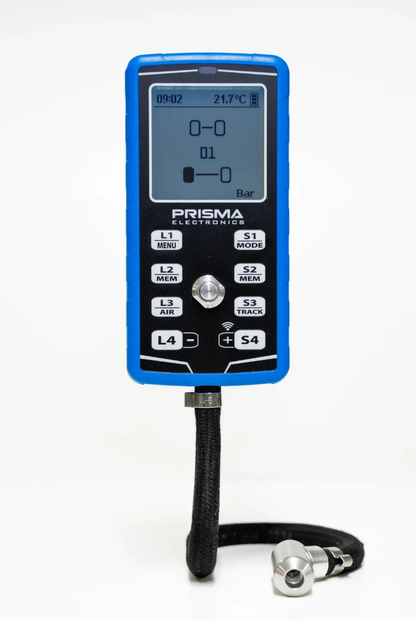 Manomètre de pression des pneus Prisma Hiprema 5 + Chronomètre + Pyromètre infrarouge