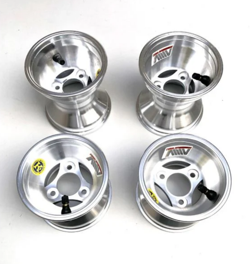 Jeu de jantes en aluminium AMV 130/210 mm