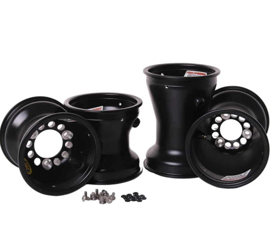 Jeu de jantes en aluminium AMV modèle de boulon CRG 130/210 mm