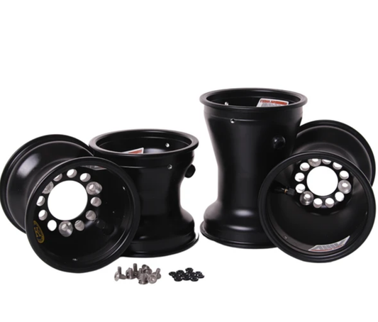 Jeu de jantes en aluminium AMV modèle de boulon CRG 130/210 mm