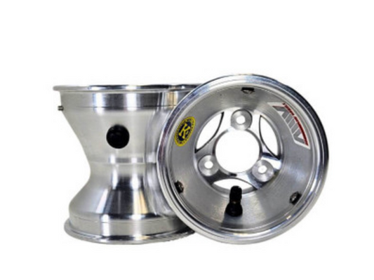 Jeu de jantes avant en aluminium AMV 130 mm
