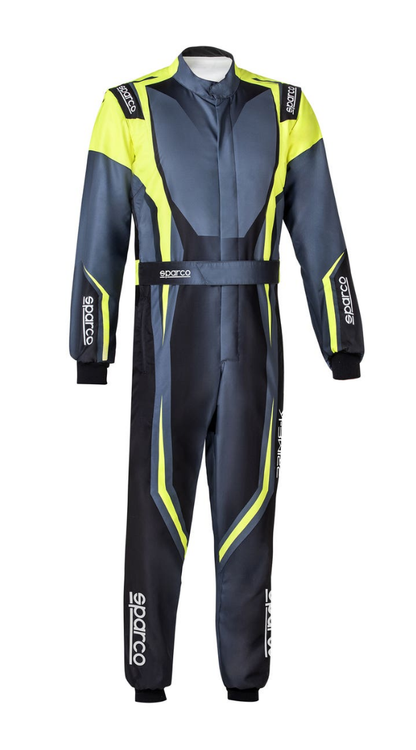 Sparco Prime K Advanced FIA 8877-2022 noir jaune fluo