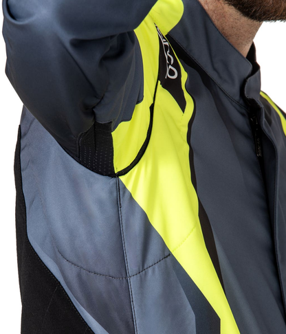 Sparco Prime K Advanced FIA 8877-2022 noir jaune fluo