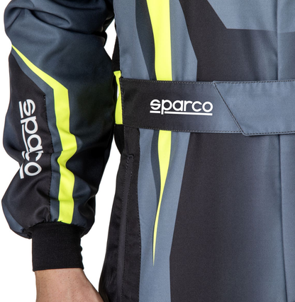 Sparco Prime K Advanced FIA 8877-2022 noir jaune fluo