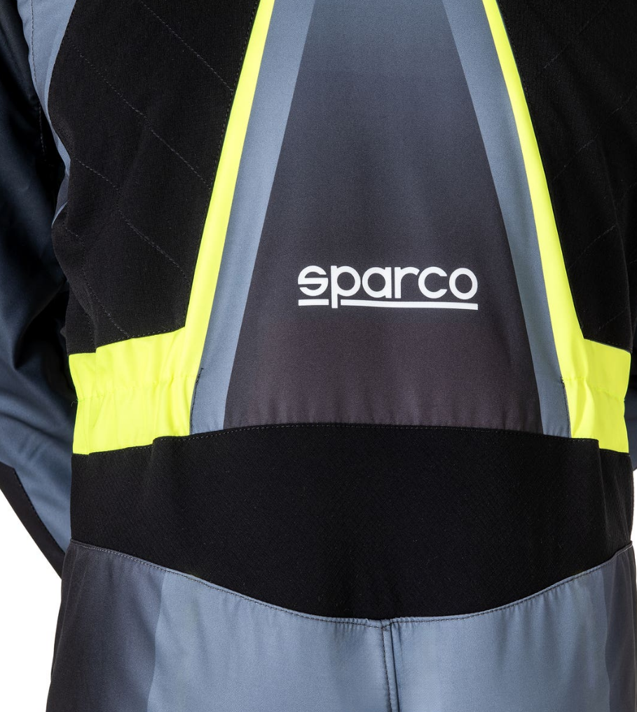 Sparco Prime K Advanced FIA 8877-2022 noir jaune fluo