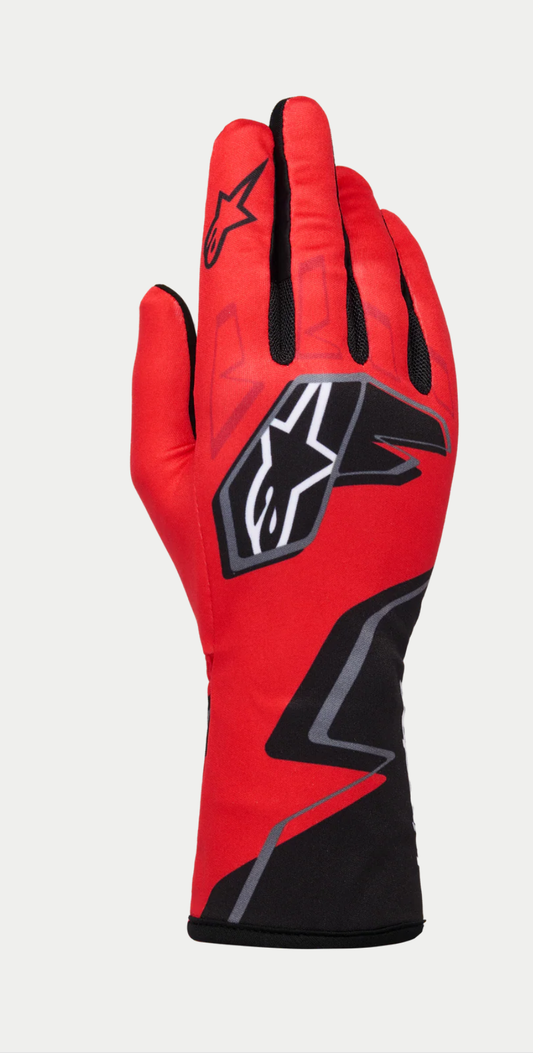 Gant de karting Alpinestars K-Race Graphic 1 rouge/noir/blanc
