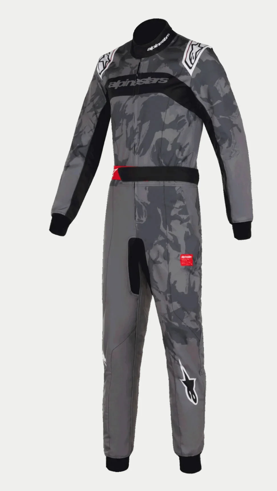 Alpinestars KMX-9 V3 Graphic 5 donker grijs / zwart - KartKings