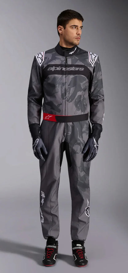 Alpinestars KMX-9 V3 Graphic 5 donker grijs / zwart - KartKings