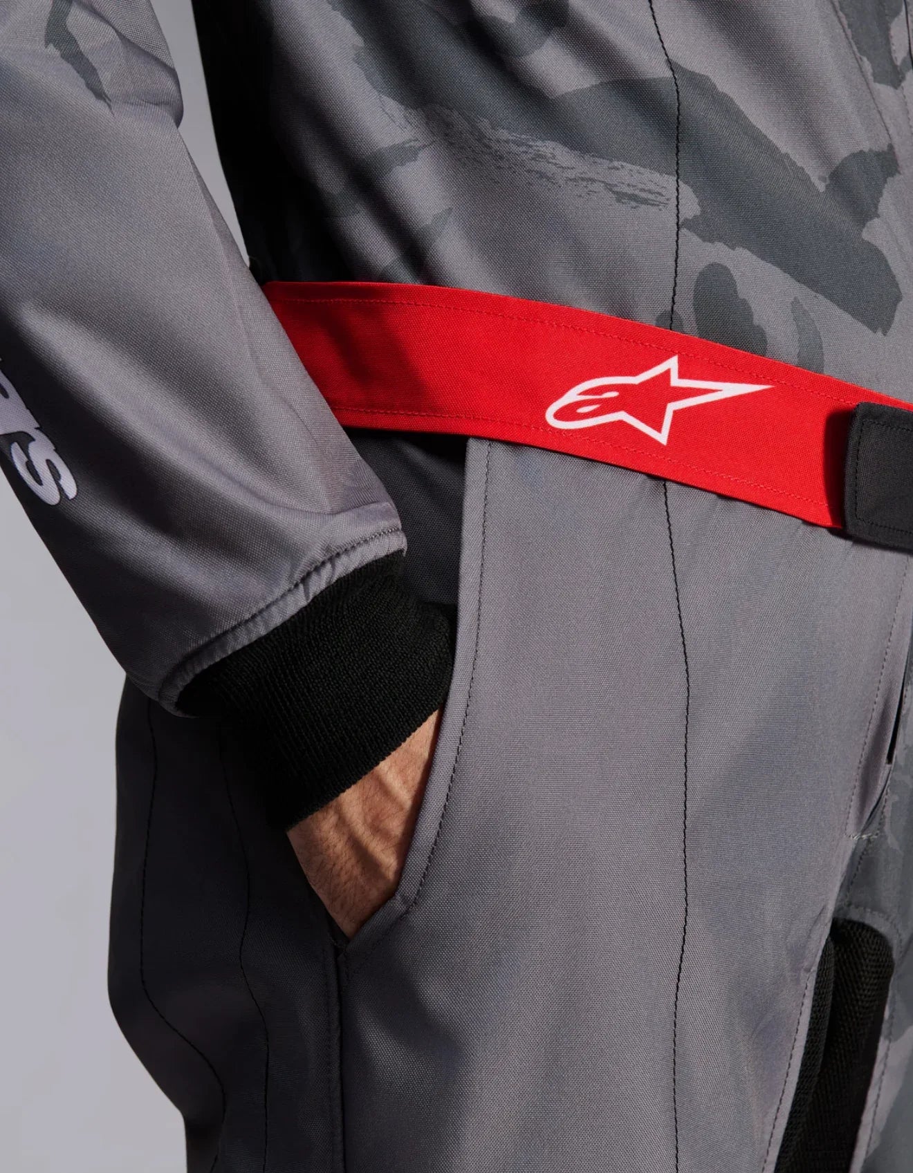 Alpinestars KMX-9 V3 Graphic 5 donker grijs / zwart - KartKings