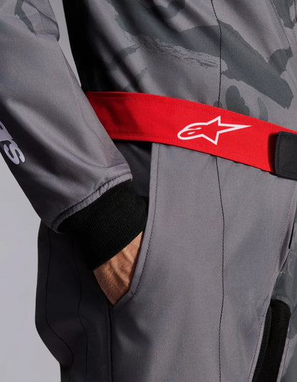 Alpinestars KMX-9 V3 Graphic 5 donker grijs / zwart - KartKings