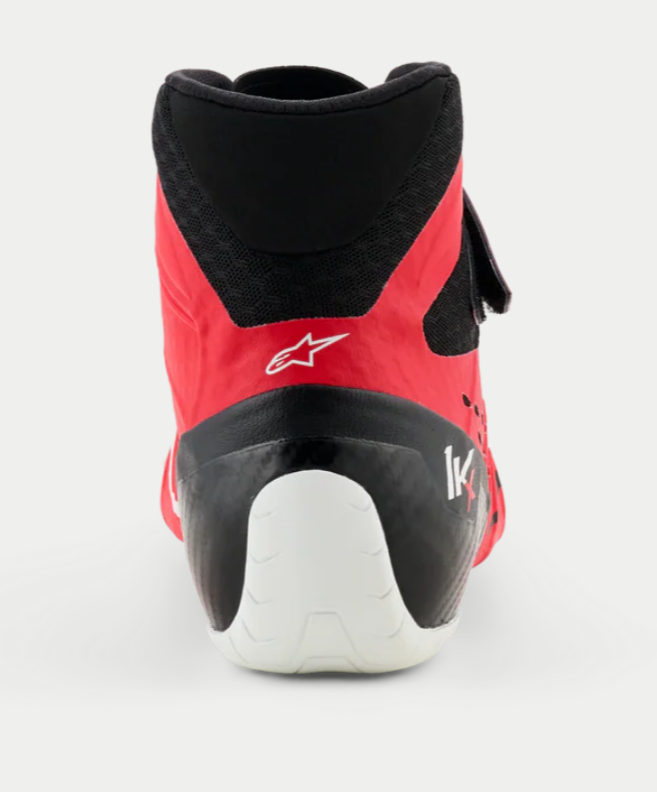 Chaussures de karting Alpinestars KX V3 FIA rouges/noires