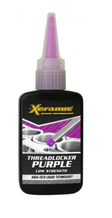 Xeramic Threadlocker paars 50ml - low strength - KartKings