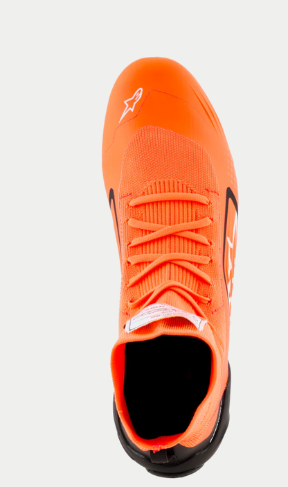 Alpinestars Supertech K Fia kartschoenen fluor oranje zwart