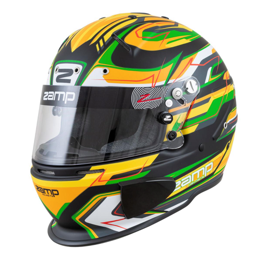 Interrupteur Zamp RZ-70E noir/vert/jaune (FIA-8859/SNEL 2020) 