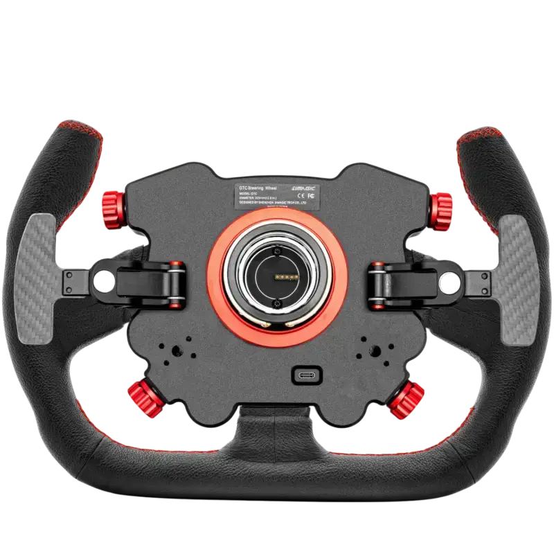Simagic GTC-C Steering Wheel - Leather - KartKings
