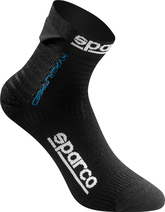Sparco Gaming hyperspeed sokken zwart/blauw - KartKings