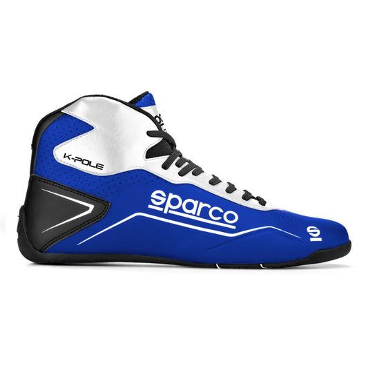 Sparco K-pole Blue/White kart shoes