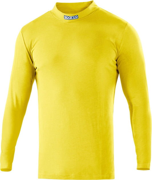 Maillot de corps Sparco B-rookie jaune à manches longues