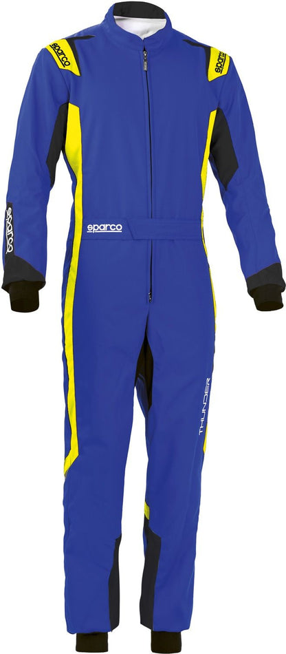Combinaison Sparco Thunder bleu/jaune