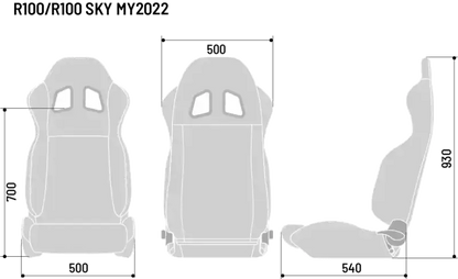 Sparco R100 Race Seat