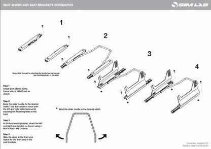 Sparco seat slider