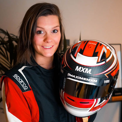 Faites pulvériser votre casque de kart par un professionnel