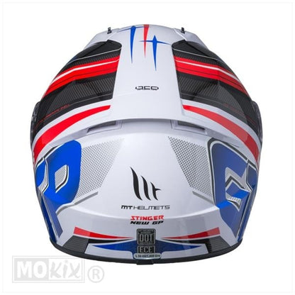 Casques MT Stinger GP Rouge/Bleu