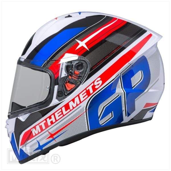 Casques MT Stinger GP Rouge/Bleu